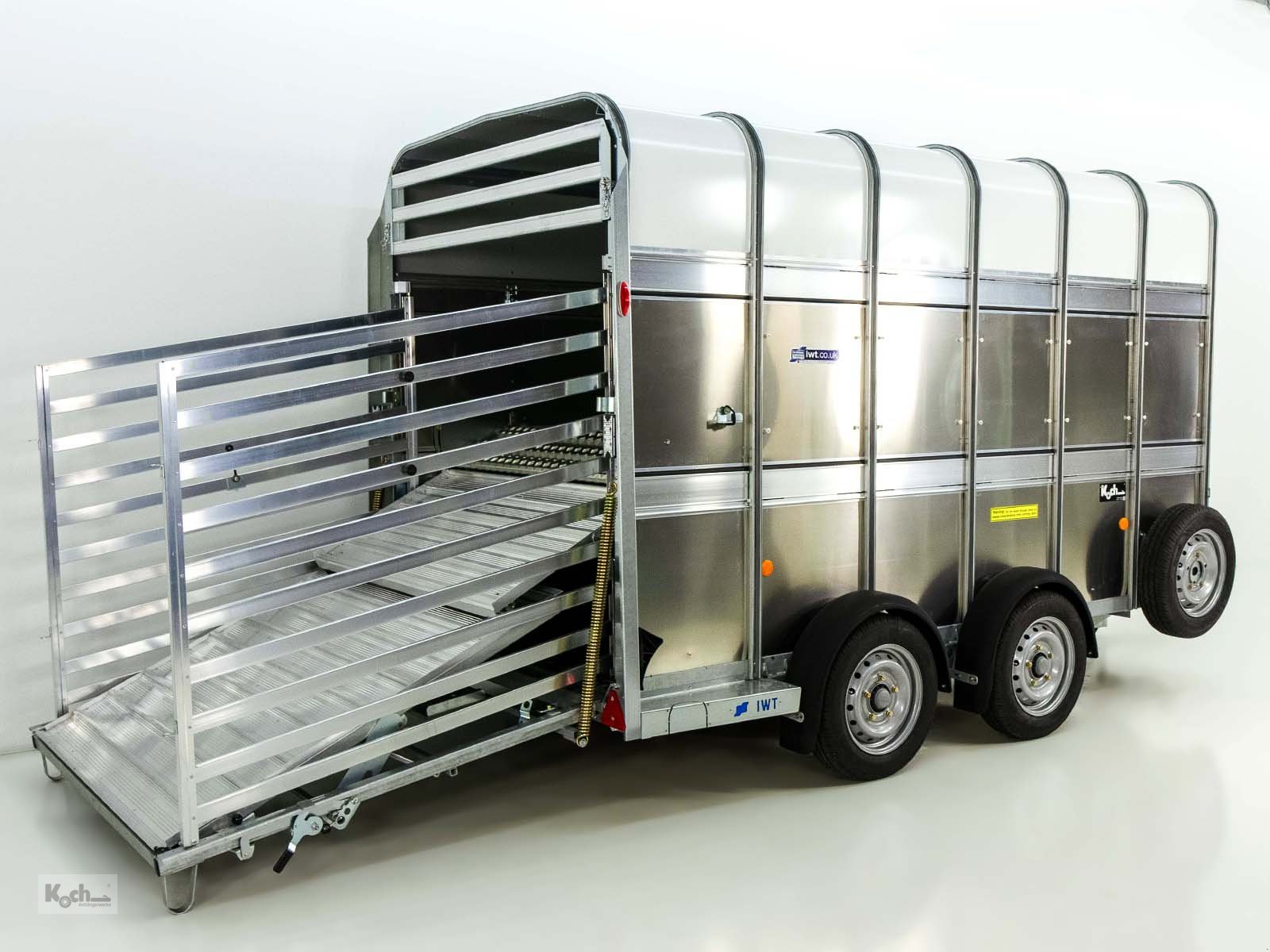 Anhänger typu Ifor Williams Viehanhänger TA510 12x7 178x372 Höhe:213 3,5t|Doppelstock (Vi11651846Iw), Neumaschine v Winsen (Luhe) (Obrázek 1)